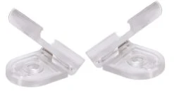 Zubehör, Befestigungsclips 2er Set Mia, Verstellbar, LÀnge: 30 Mm, Breite: 39,2 Mm, Höhe: 11,7 Mm