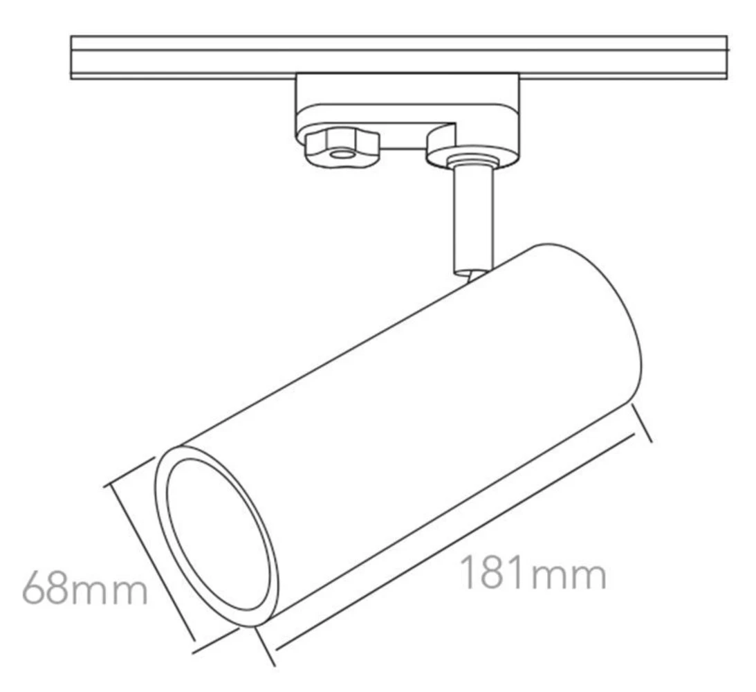 Schienensystem 3-Phasen 230V, Pleione Focus I, 100-277V AC/50-60Hz, 15,00 W – Bild 7