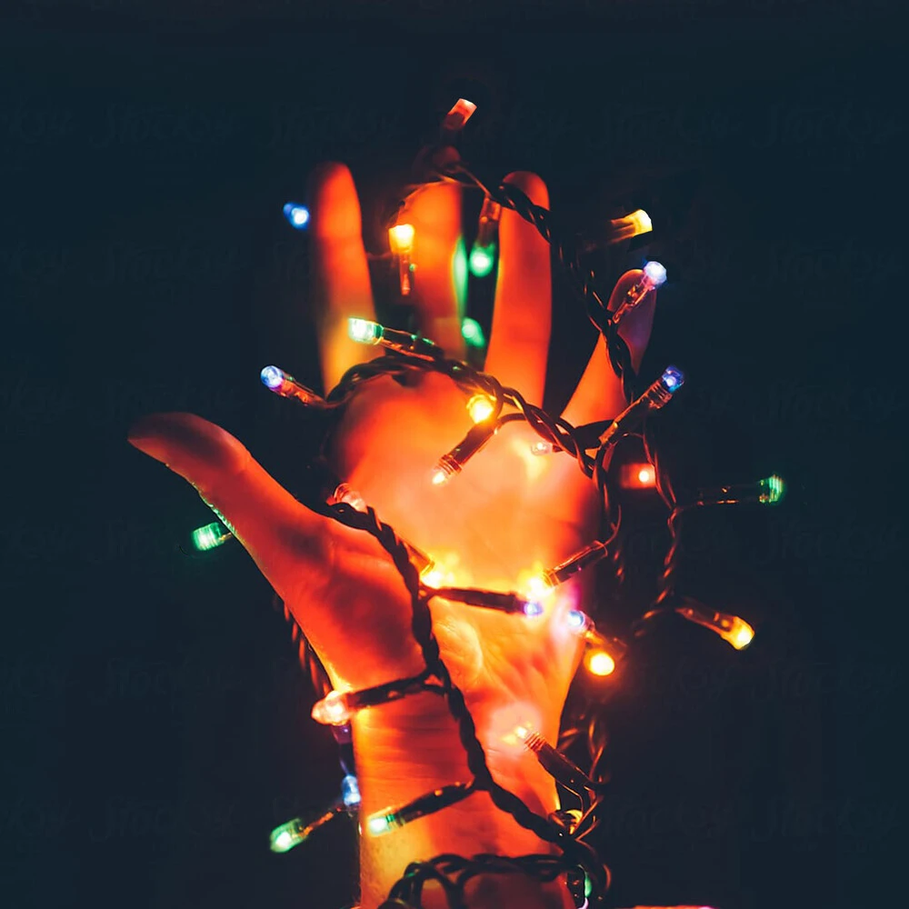 12m LED Lichterkette Mit 100 LEDs Solarbetrieben – Bild 6