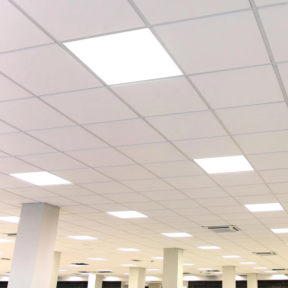 LED Panel 62x62cm Neutralweiß 40W 4000K 4600lm L620xB620xH8mm – Bild 3