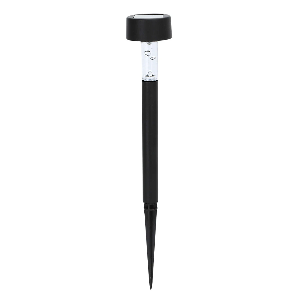 LED Solar-Gartenleuchte Wegeleuchte Erdspieß RGBY Mit Farbwechsel L56xB56xH350mm