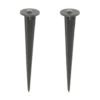 2er Set Erdspieß Anthrazit 35x150mm