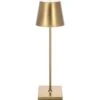 SIGOR LED-Akku-Tischleuchte Nuindie Gold 4508801