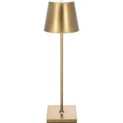 SIGOR LED-Akku-Tischleuchte Nuindie Gold 4508801