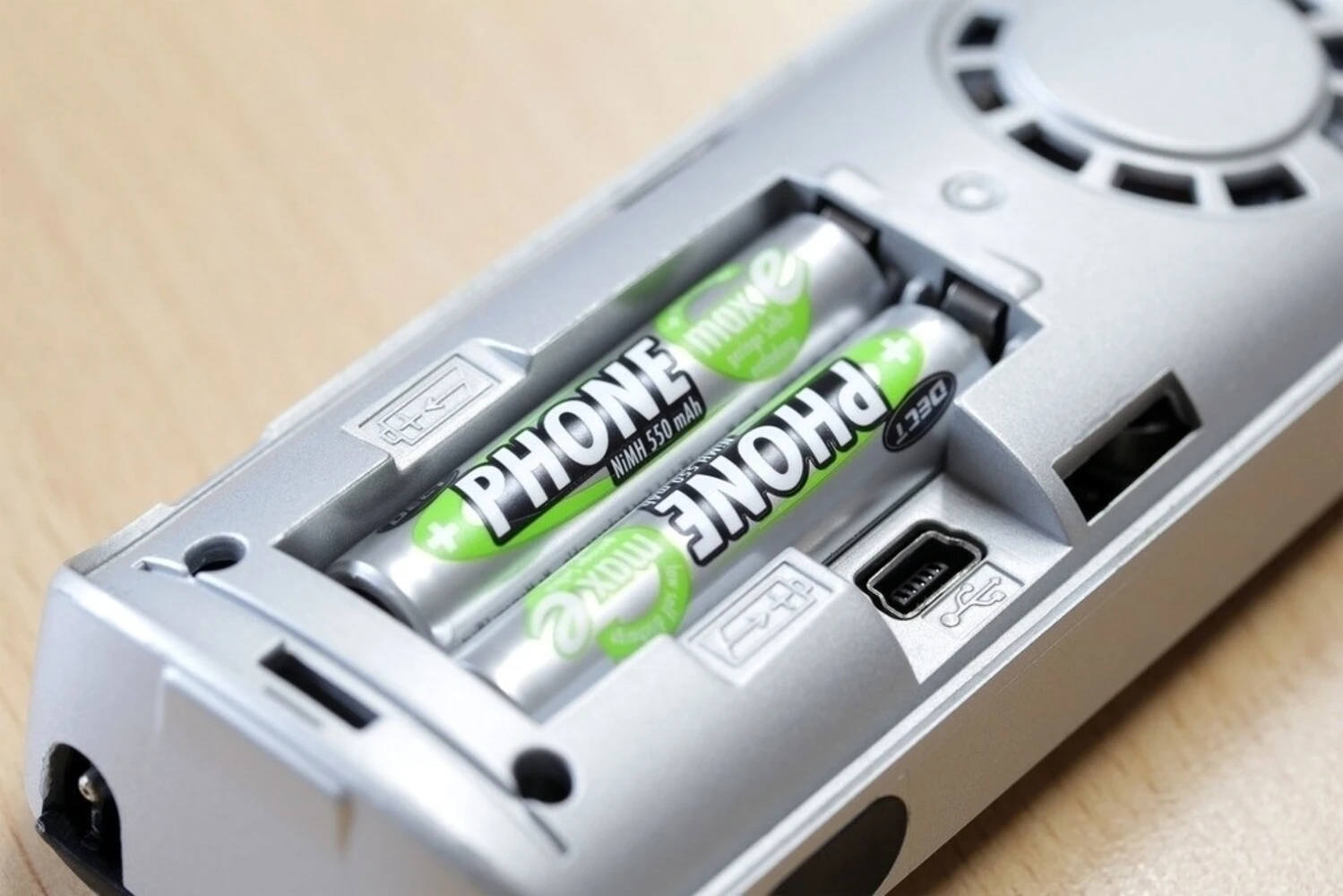 ANSMANN 2er NiMH Akku Batterie Für Schnurlostelefon Micro AAA 1,2V 550mAh MaxE – Bild 4