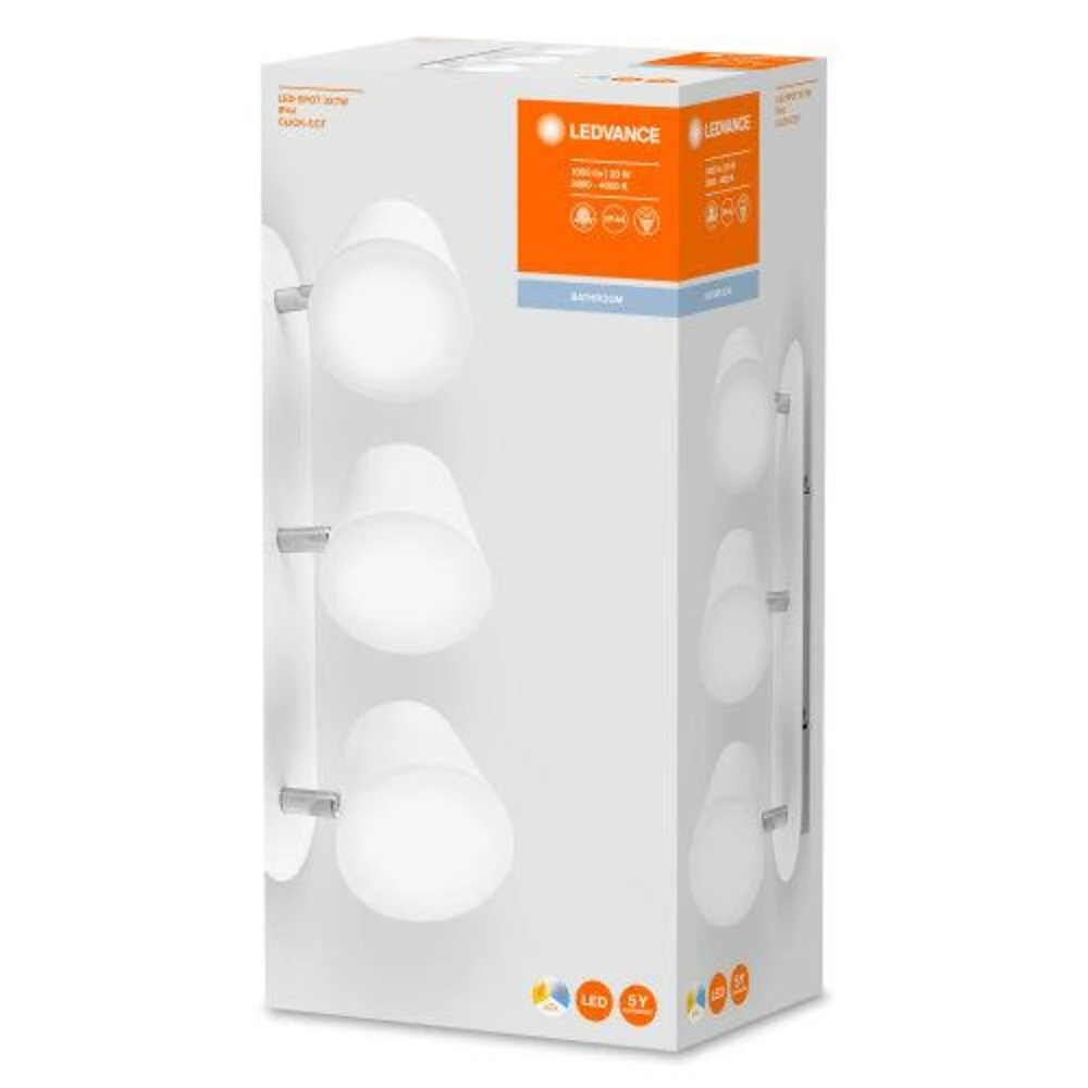 LEDVANCE LED Spot LED Deckenleuchte 3x 7W 3000-4000K – Bild 3