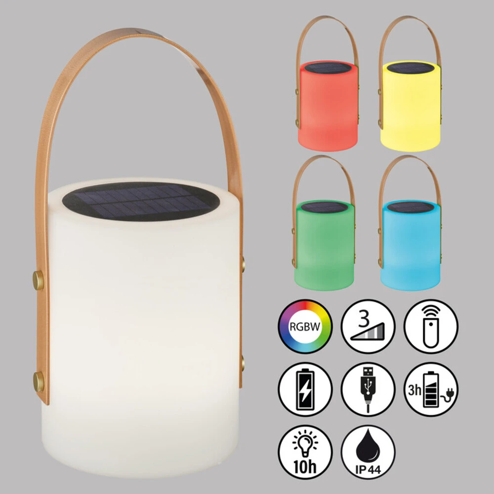 Tischleuchte, Solar-Außenleuchte, Bari | 1x LED 0,5 W – Bild 2