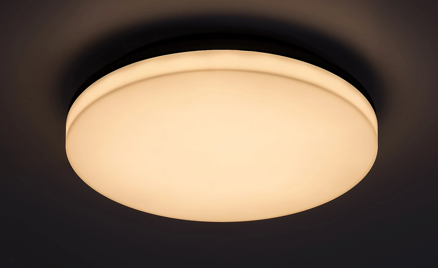 Außendeckenleuchte Pernik 7265, 24W, 3000K, 2400lm, Kunststoff, Schwarz-weiß, Rund, Warmweiß, ø280mm – Bild 3