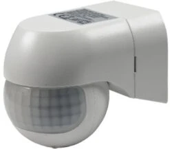 Aufputz Bewegungsmelder "CBM-Slim" 180°, LED Geeignet, IP44, 1-800W, Weiß