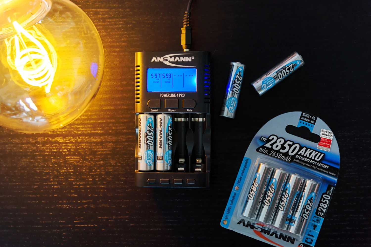 ANSMANN NiMH Akku Mignon AA Typ 2850 (min. 2650 MAh) 1er Sammelverpackt – Bild 5