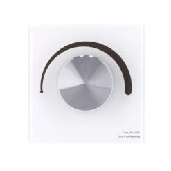 Drehknopf Weiß - Triac Dimmer 220V LED Leuchtmittel Unterputz, Weiß