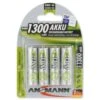 ANSMANN NiMH Akku Mignon AA 1300mAh MaxE (4er Pack)