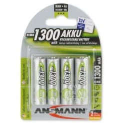 ANSMANN NiMH Akku Mignon AA 1300mAh MaxE (4er Pack)