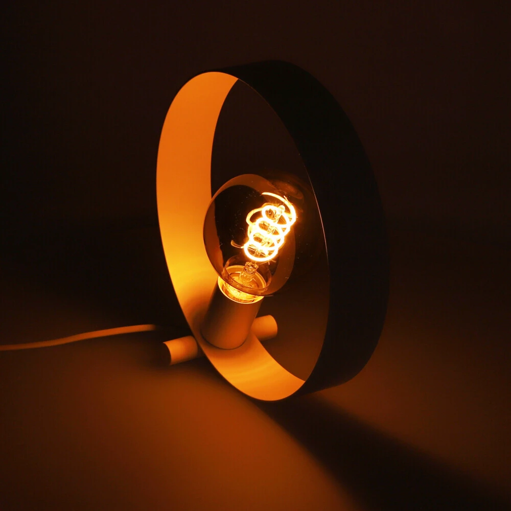 24318 Tischleuchte "Maya" Weiß – Bild 8