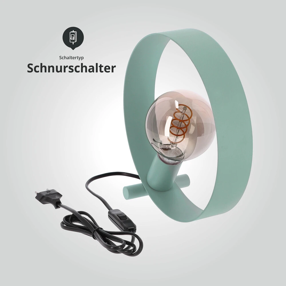 24319 Tischleuchte "Maya" Mint – Bild 5