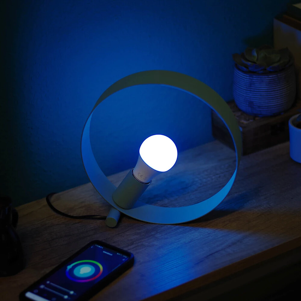 24319 Tischleuchte "Maya" Mint – Bild 9