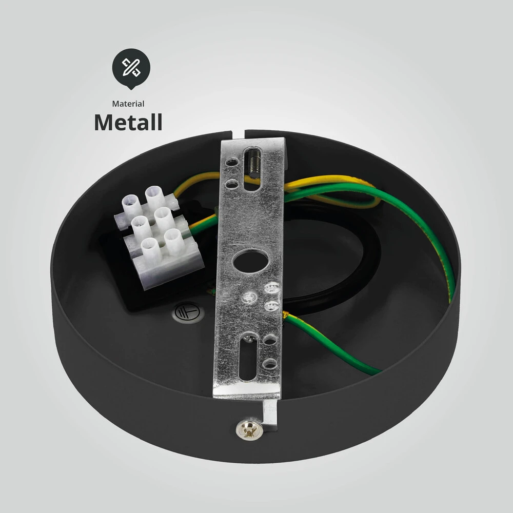 24327 Pendelleuchte "Maya" Schwarz – Bild 4