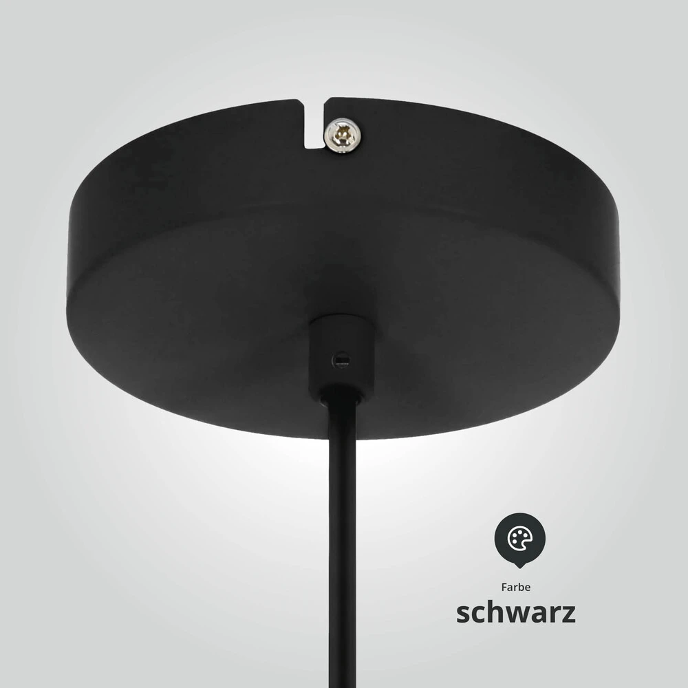 24327 Pendelleuchte "Maya" Schwarz – Bild 5