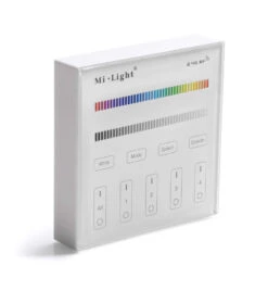 4 Zonen Wandsteuerung RGB-CCT Unterputzmontage Mit Funk