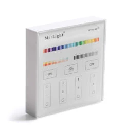 4 Zonen Wandsteuerung RGB-CCT Aufputzmontage Mit Funk