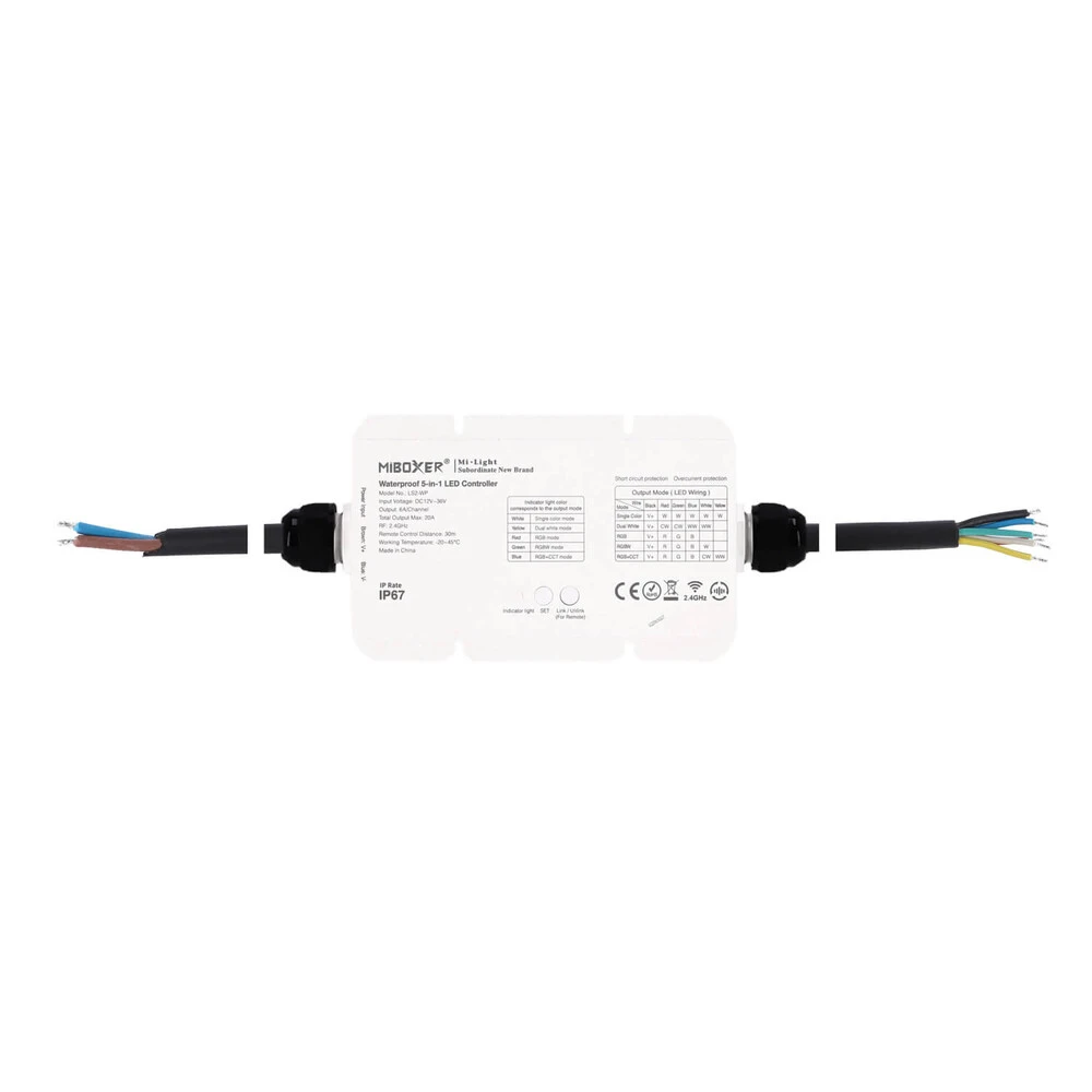 5-in-1 LED-Controller IP67 Wasserdicht – Bild 3