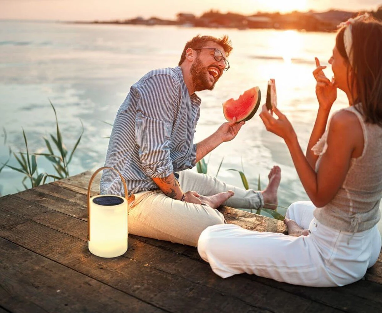 Tischleuchte, Solar-Außenleuchte, Bari | 1x LED 0,5 W – Bild 3