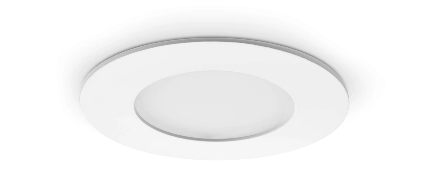 LED Panel 4W Rund Ø 86 X 20 Warmweiß Unterputz Weiß