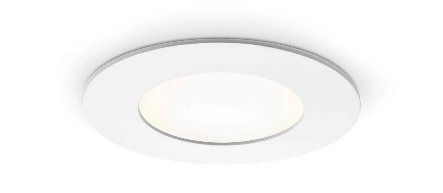 LED Panel 4W Rund Ø 86 X 20 Warmweiß Unterputz Weiß – Bild 2