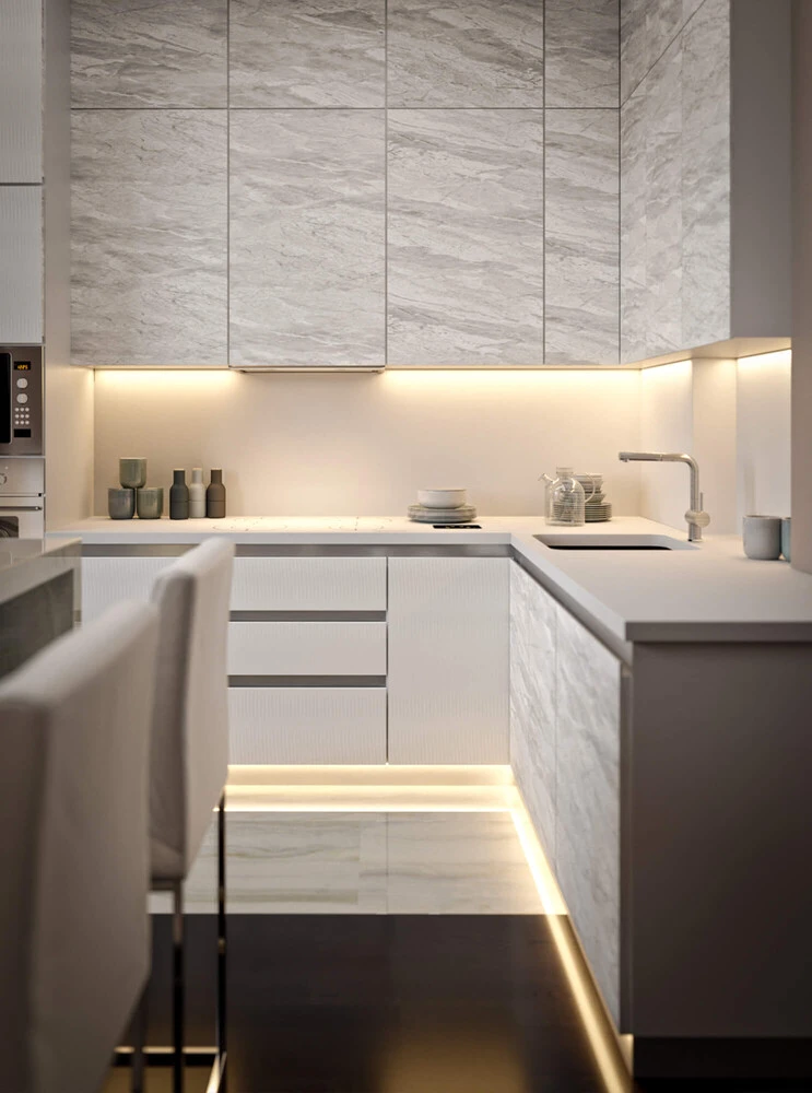 Premium 24V COB LED Streifen IP20 Warmweiß Smart Home-SET & Netzteil Zigbee Controller 6m – Bild 5