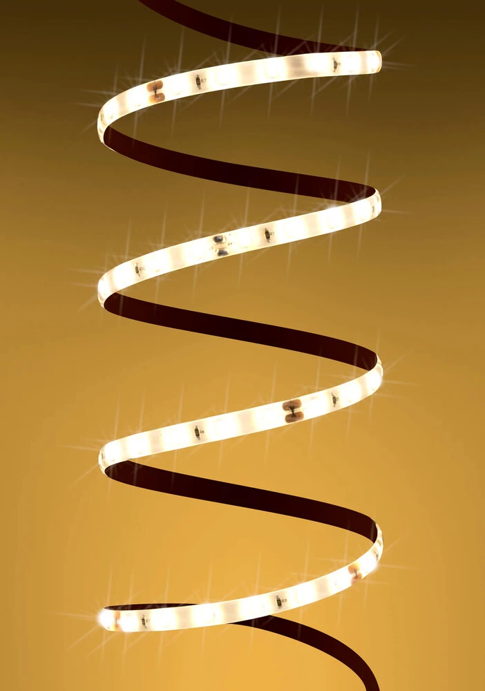 Premium 24V LED Streifen IP65 Warmweiß 60 LED/m 3528 WLAN-SET Magic Home & Netzteil 26m – Bild 4