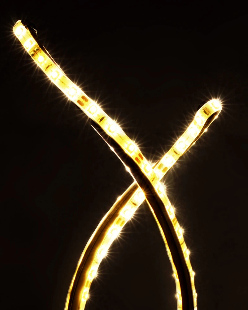 Premium 24V LED Streifen IP65 Warmweiß 60 LED/m 3528 WLAN-SET Magic Home & Netzteil 26m – Bild 5