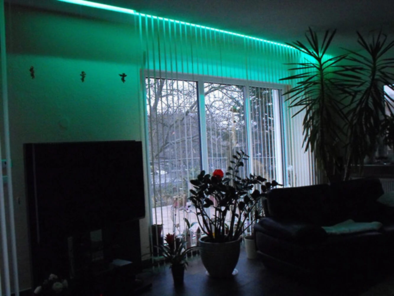 Classic 12V LED Streifen IP20 RGB 60 LED/m 5050 Smart Home-SET & Netzteil 1-2m 36W/2-5m 72W Zigbee Controller 1m – Bild 5