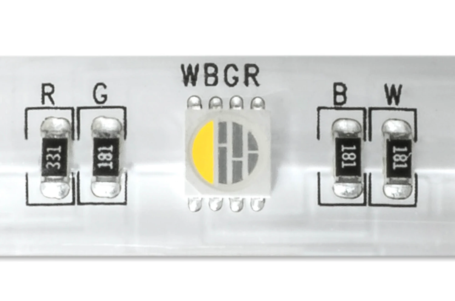 Premium 24V LED Streifen IP65 RGBW 4-in-1 60 LED/m 5050 WLAN-SET Magic Home & Netzteil 1m – Bild 2