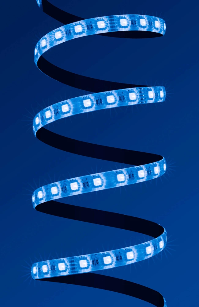 Premium 24V LED Streifen IP65 RGBW 4-in-1 60 LED/m 5050 WLAN-SET Magic Home & Netzteil 1m – Bild 4