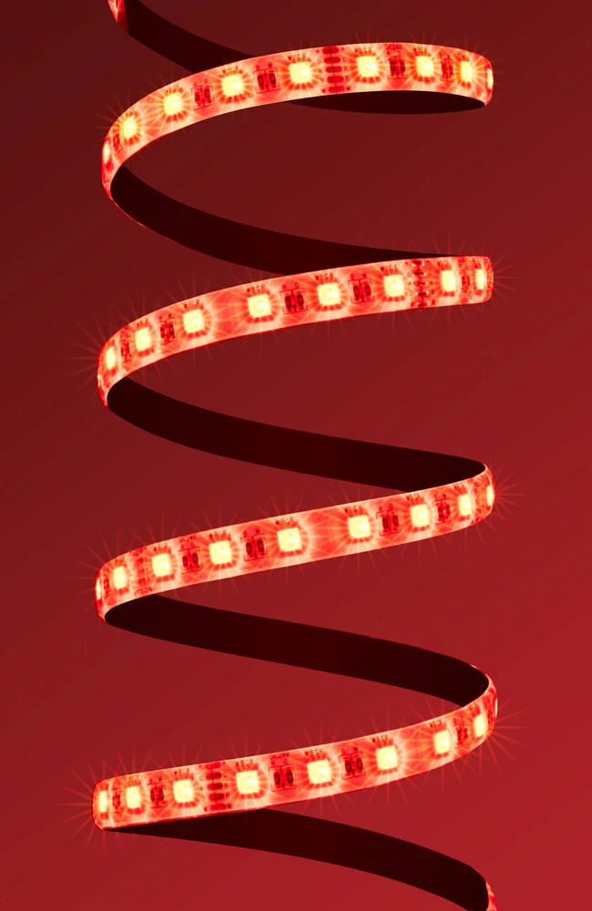 Premium 24V LED Streifen IP65 RGBW 4-in-1 60 LED/m 5050 WLAN-SET Magic Home & Netzteil 1m – Bild 6