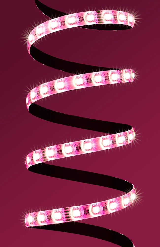 Premium 24V LED Streifen IP65 RGBW 4-in-1 60 LED/m 5050 WLAN-SET Magic Home & Netzteil 1m – Bild 7