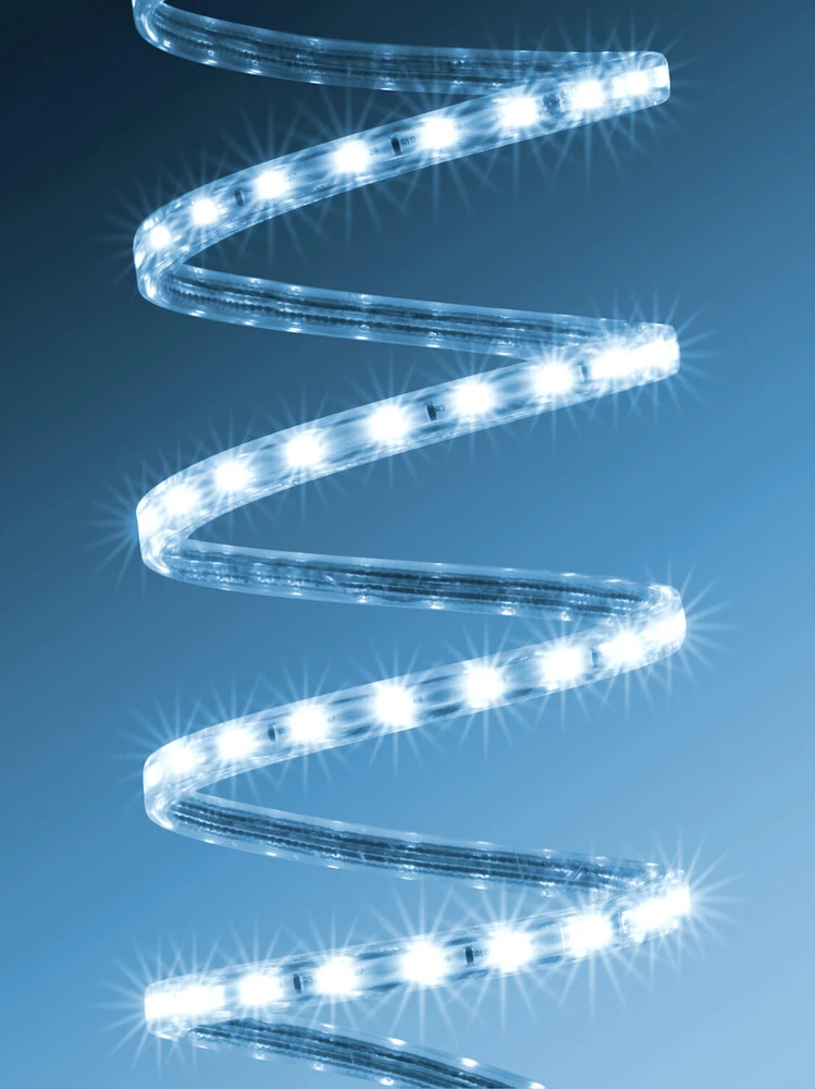 Professional 230V LED Streifen IP68 Kaltweiß 60 LED/m 3528 Smart Home-Set 1m – Bild 4