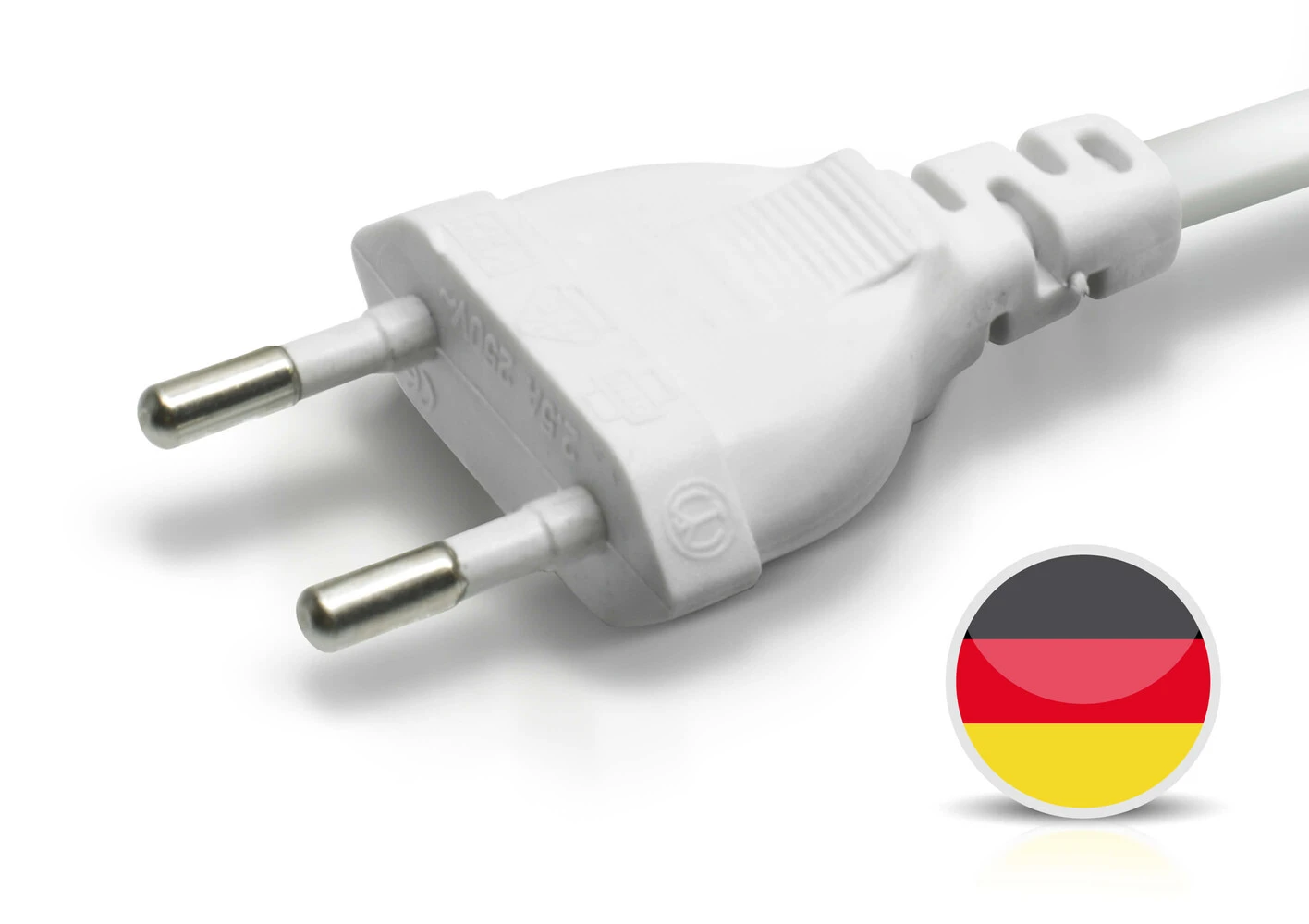 Professional 230V LED NeonFlex Streifen IP66 Kaltweiß SET 1m, Netzanschlusskabel DE 80 Cm – Bild 4