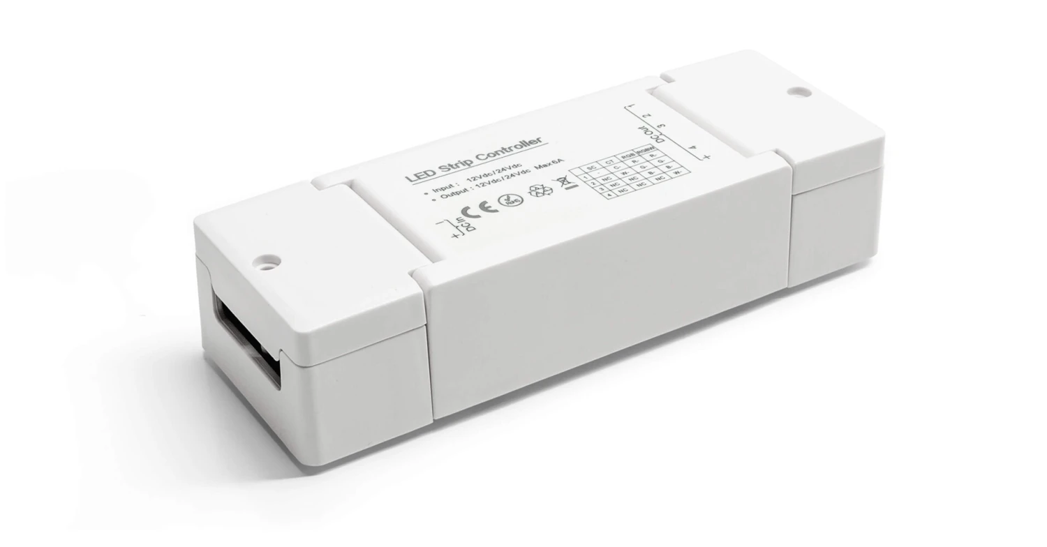 Comfort 12V LED Streifen IP65 Kaltweiß 120 LED/m 3528 Smart Home-SET & Netzteil Zigbee Controller Keine 1m – Bild 4