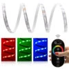 Premium 24V LED Streifen IP65 RGB 30 LED/m 5050 Funk-SET & Netzteil 1m