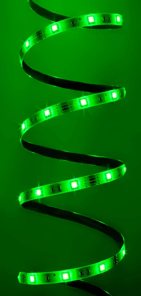 Comfort 12V LED Streifen IP65 RGB 30 LED/m 5050 WLAN-SET Magic Home & Netzteil 1m – Bild 4