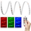 Comfort 12V LED Streifen IP65 RGB 30 LED/m 5050 IR-SET Mit 17 Tasten Fernbedienung & Netzteil 1m