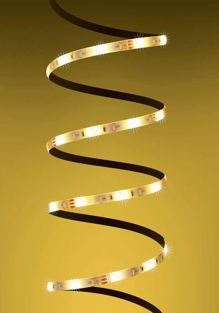 Comfort 12V LED Streifen IP65 CCT 2 X 30 LED/m 4014 WLAN-SET Magic Home & Netzteil 15m – Bild 4