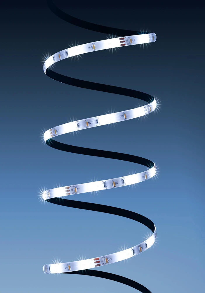 Comfort 12V LED Streifen IP65 CCT 2 X 30 LED/m 4014 WLAN-SET Magic Home & Netzteil 15m – Bild 6