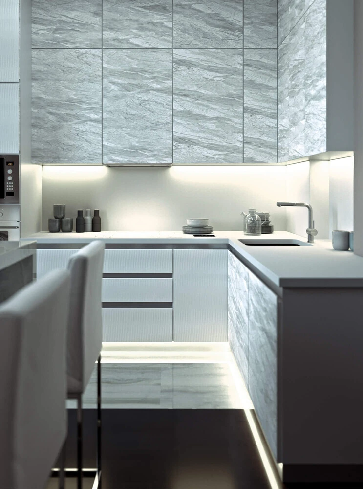 Premium 24V COB LED Streifen IP20 Neutralweiß Smart Home-SET & Netzteil Zigbee Controller 1m – Bild 5