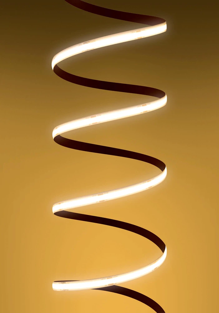 Premium 24V COB LED Streifen IP65 Warmweiß SET Netzteil 1-7m 72W 1m – Bild 3