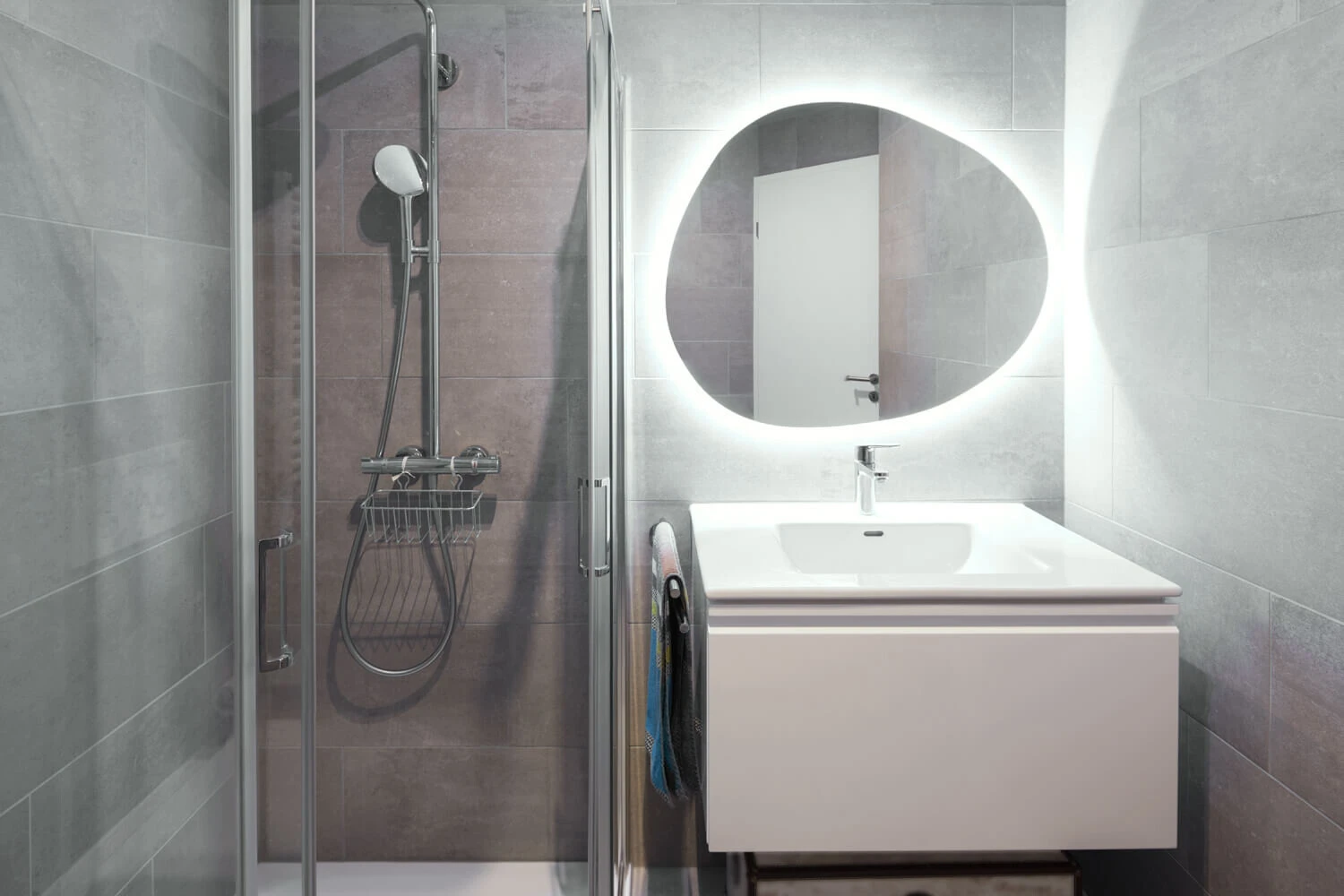 Premium 24V COB LED Streifen IP65 Neutralweiß 1m – Bild 4