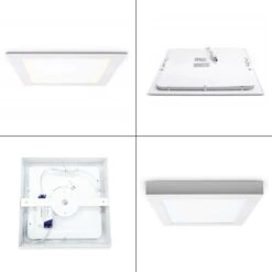 LED Panel 18W Quadratisch Warmweiß Unterputz Nicht Dimmbar