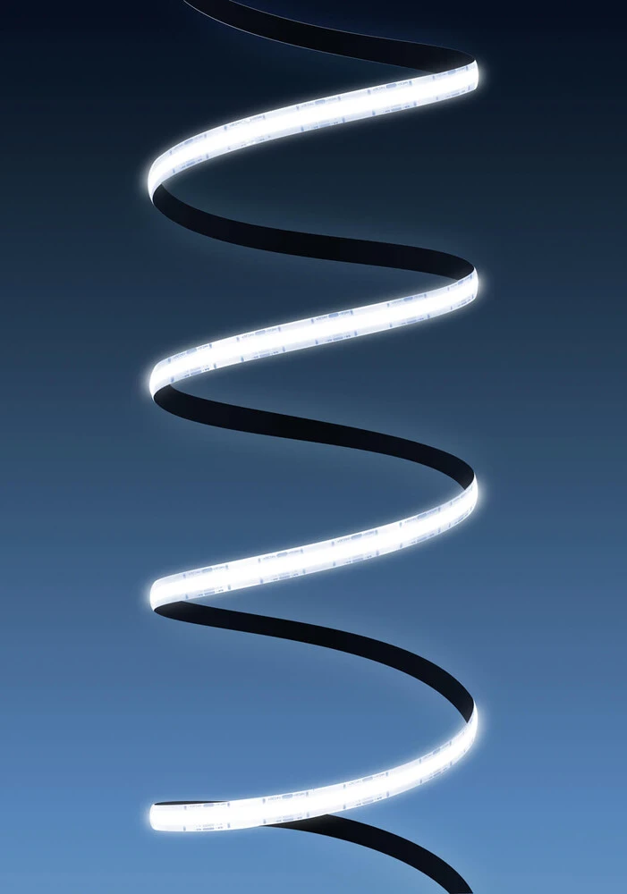 Premium 24V CCT COB LED Streifen IP65 WLAN-Set Magic Home & Netzteil 1m – Bild 3