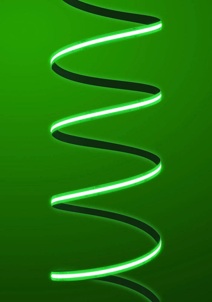 Premium 24V RGB COB LED Streifen IP65 Funk-Set & Netzteil 1m – Bild 4